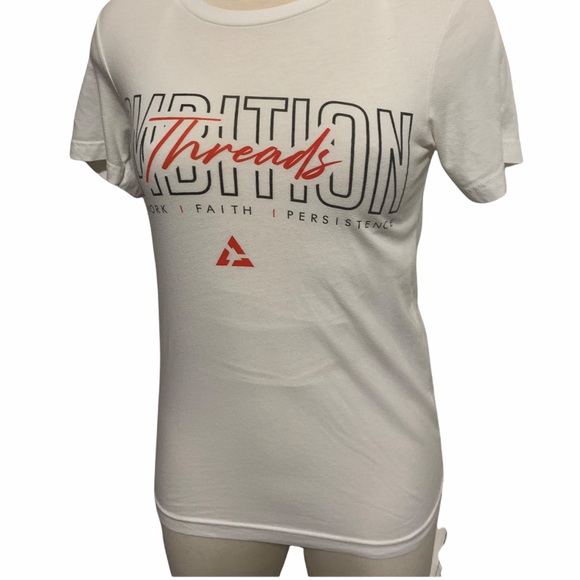 Ambition threads white t small - Picture 2 of 3
